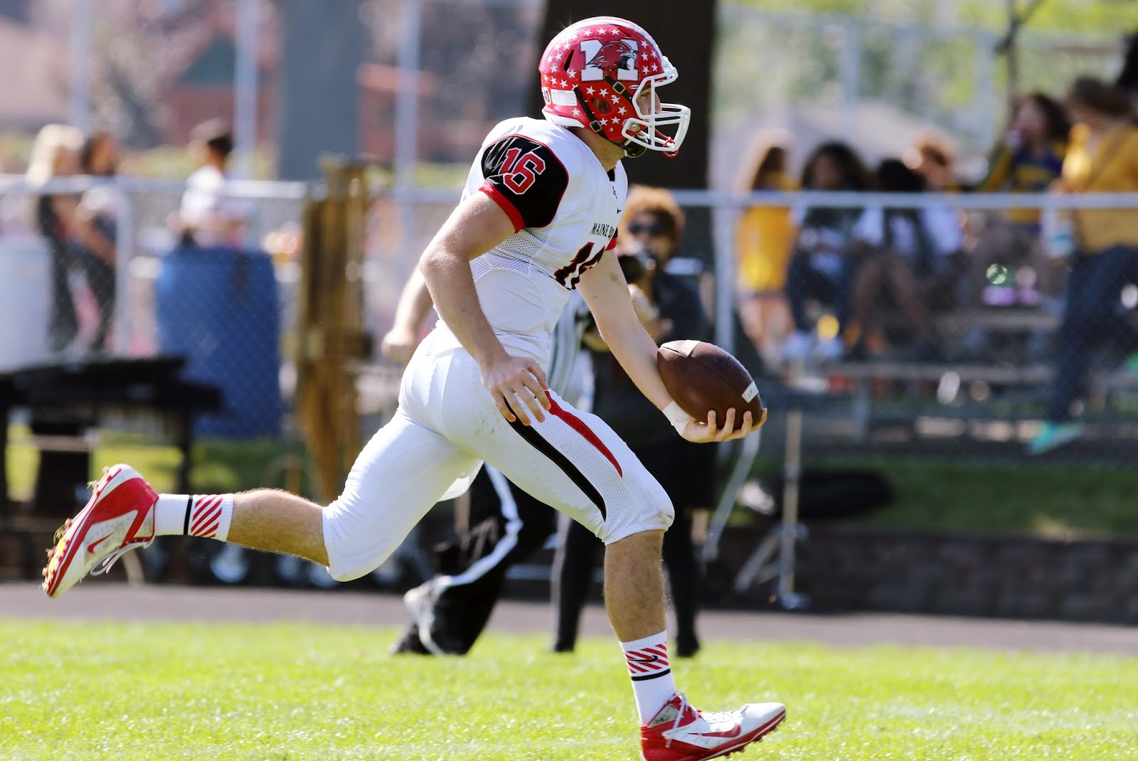 Mark Kodiak Ukena IHSA Varsity Football Maine South vs Waukegan