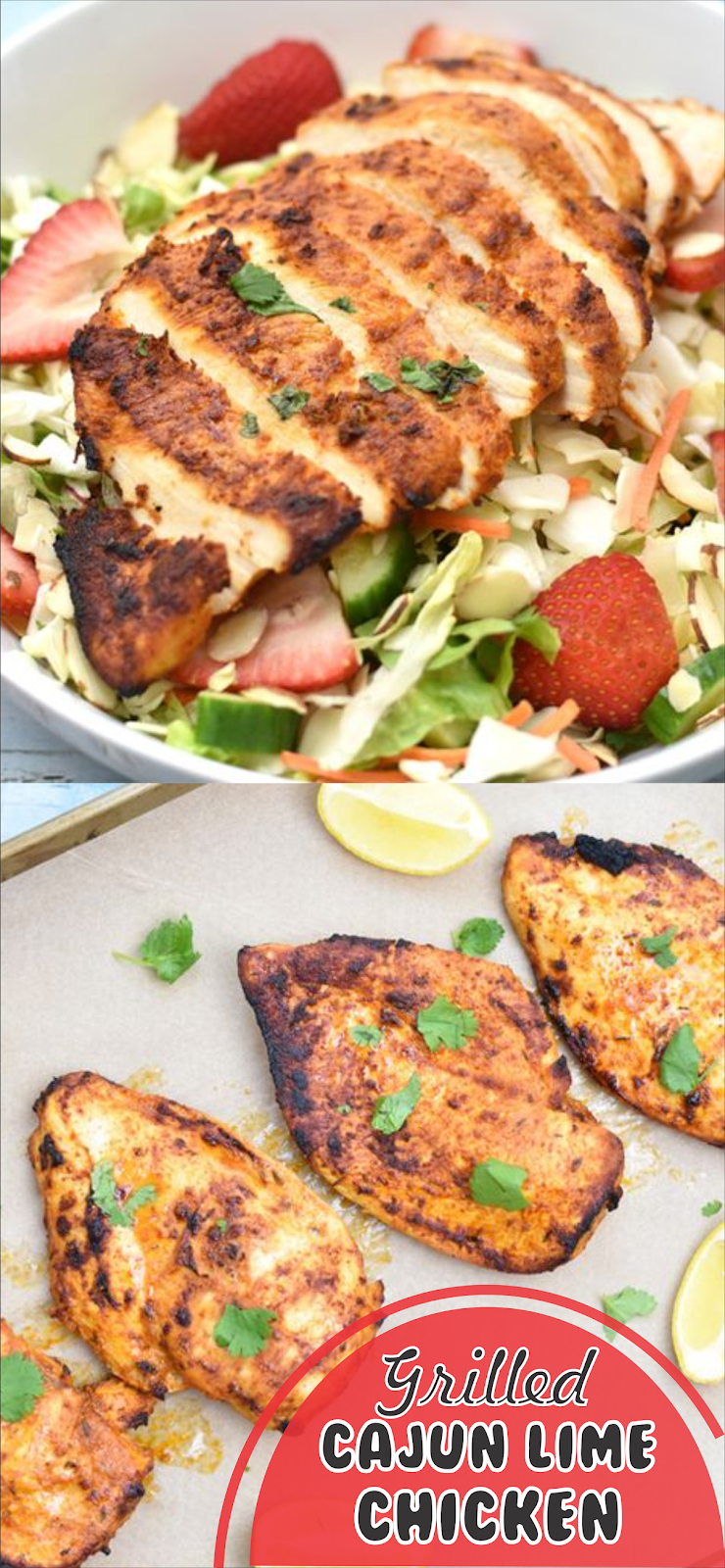 Grilled Cajun Lime Chicken Floats CO