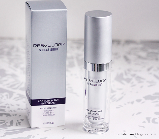 Resvology Age Corrective Eye Cream Review, Eye Cream, Eye Cream Review