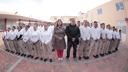 Guardia Ciudadana del Ayuntamiento de San Andrés Cholula recibe capacitación