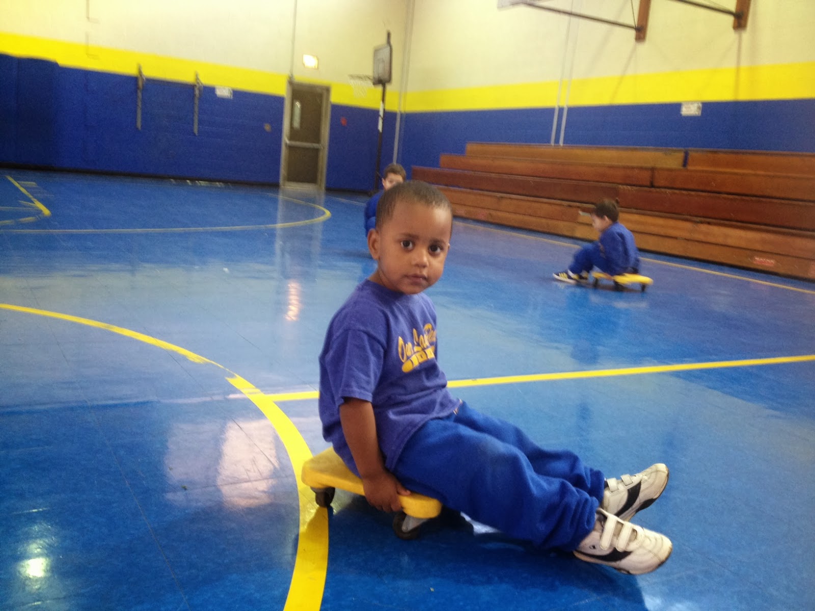 Our Lady of Peace School The little ones get in on the scooter fun, too!!!