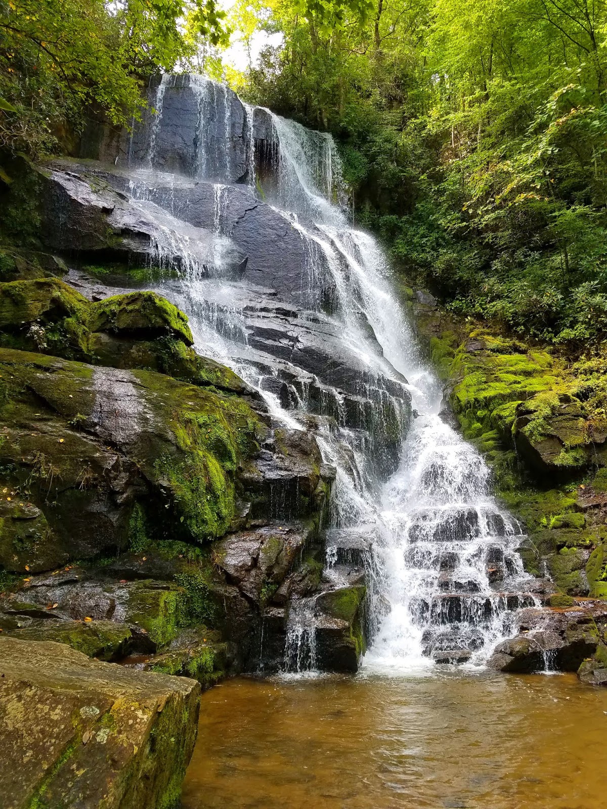 Smoky Scout's Hiking Adventures Pisgah National Forest Waterfalls
