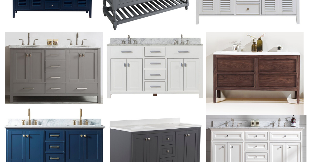 Modern Coastal Bathroom Vanities (on a Budget!) Olive and Tate