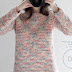 Pull printanier au Point brides alternées