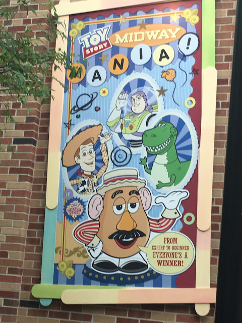 Toy Story Midway Mania Poster Pixar Place Disney's Hollywood Studios Walt Disney World