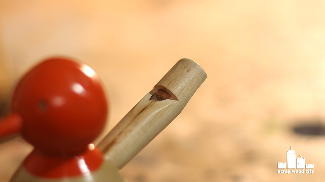 scrap wood city How to make a toy bird whistle on the wood lathe