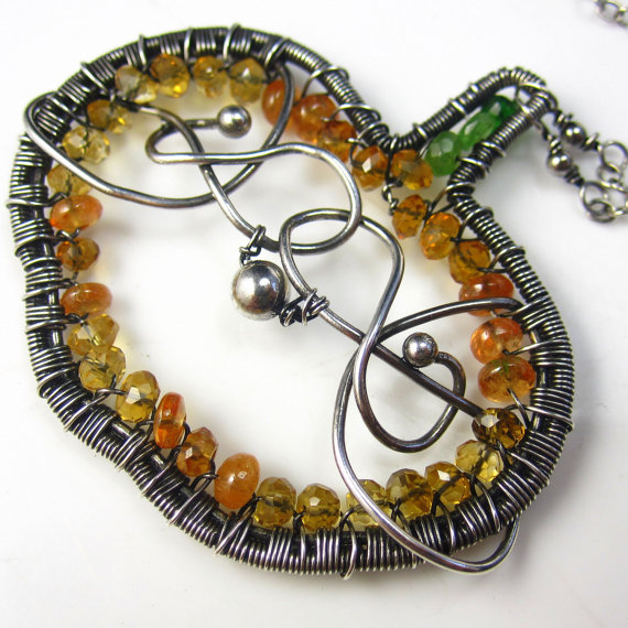 Halloween Inspired Wire Work Jewelry Designers The Beading Gem's Journal