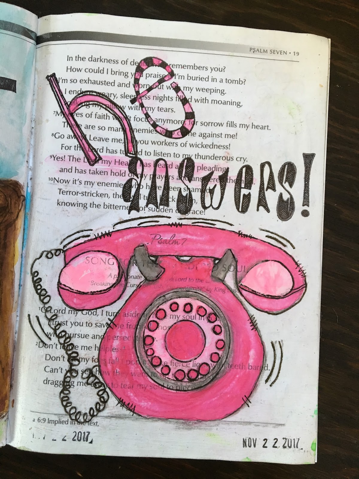 Scrappy Happy Mom Bible Journaling Through the Psalms Psalms 610