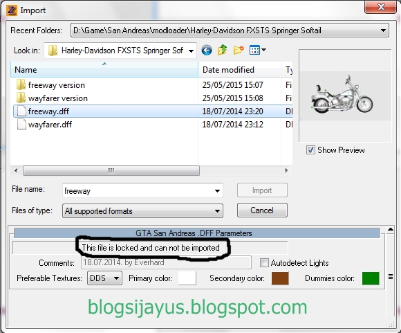 Cara Membuka File DFF Yang Terkunci Blog Si Jayus
