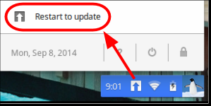 Image result for chromebook update symbol