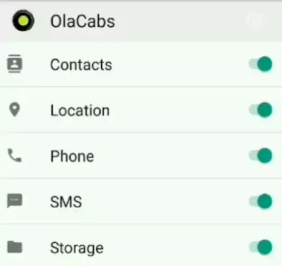 Fix Ola Cabs Problem Solve || And All Permission Allow Ola Cabs in Xiaomi Redmi Note 9 & Pro