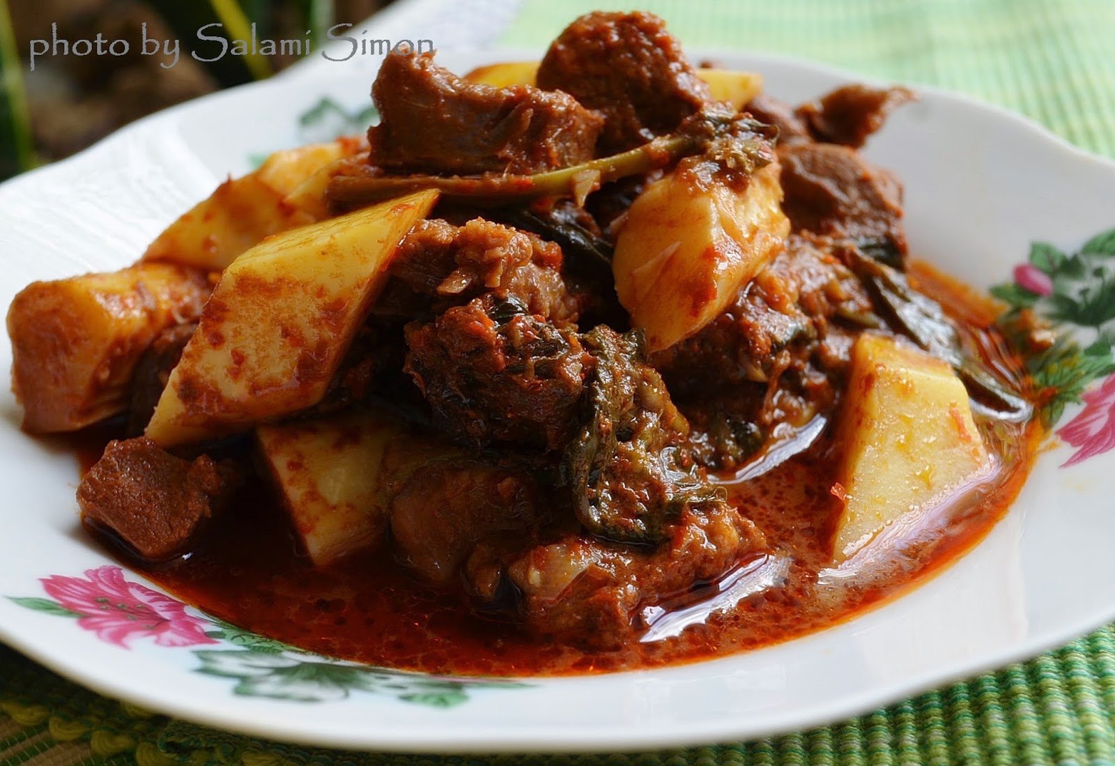 Daging Rusa Masak Asam Pedas dengan Umbut Kelapa... panjangnya nama ...