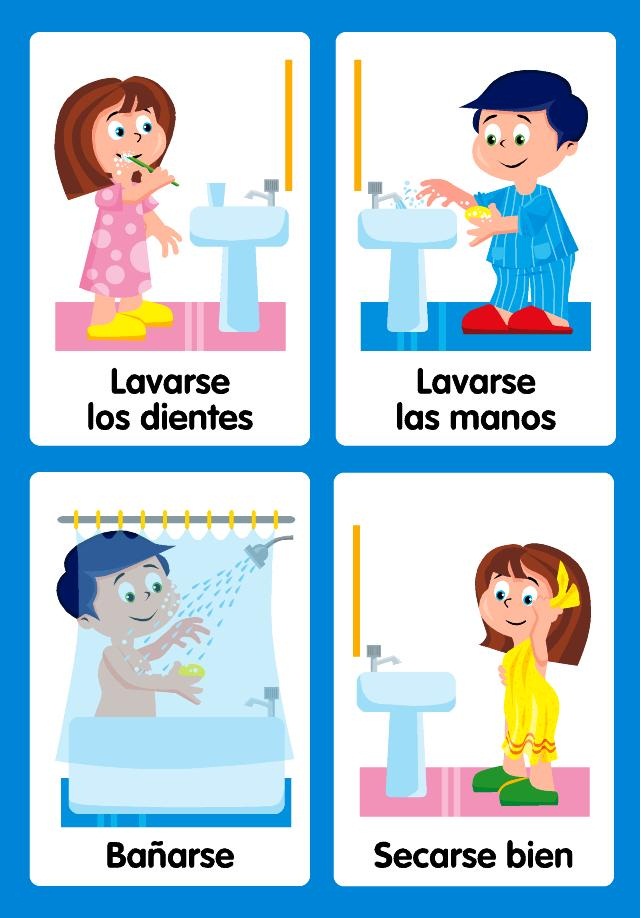 conducta higiénica para niñez