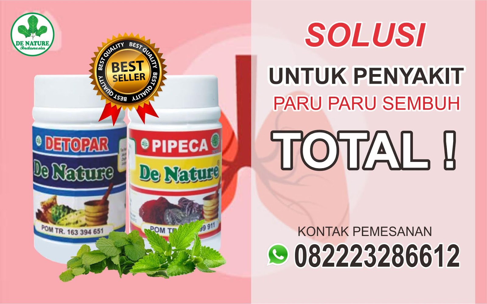 Obat paru paru kering di apotik Produk de nature