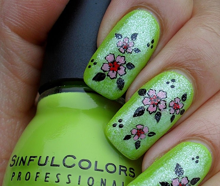 Ash-Lilly's Lacquer Lust: 31 Day Manicure Challenge Day 14 - 'Flowers ...