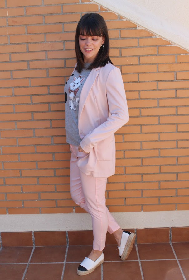 Outfit primaveral rosa