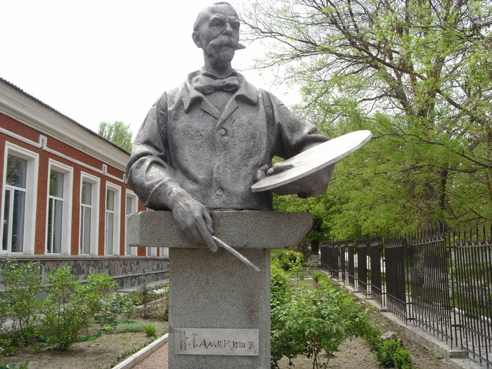 сюрприз на защиту диплома. с. самокиша. крымское художественное училище имени н. самокиша.