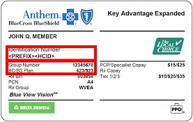 Policy number on insurance card health medical card (Complete ...
