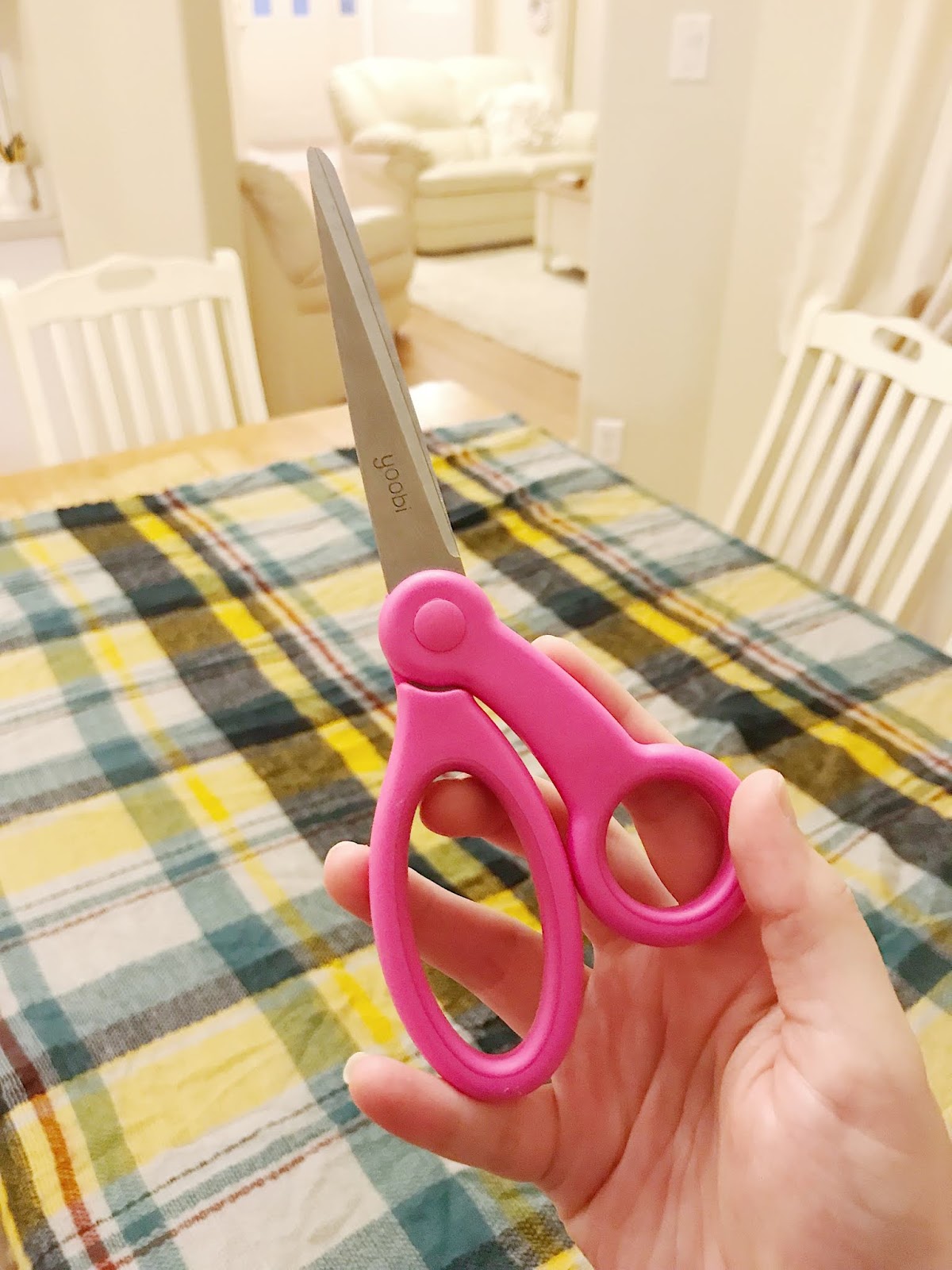 Juliana Grace Blog Space How to Cut a Blanket Scarf