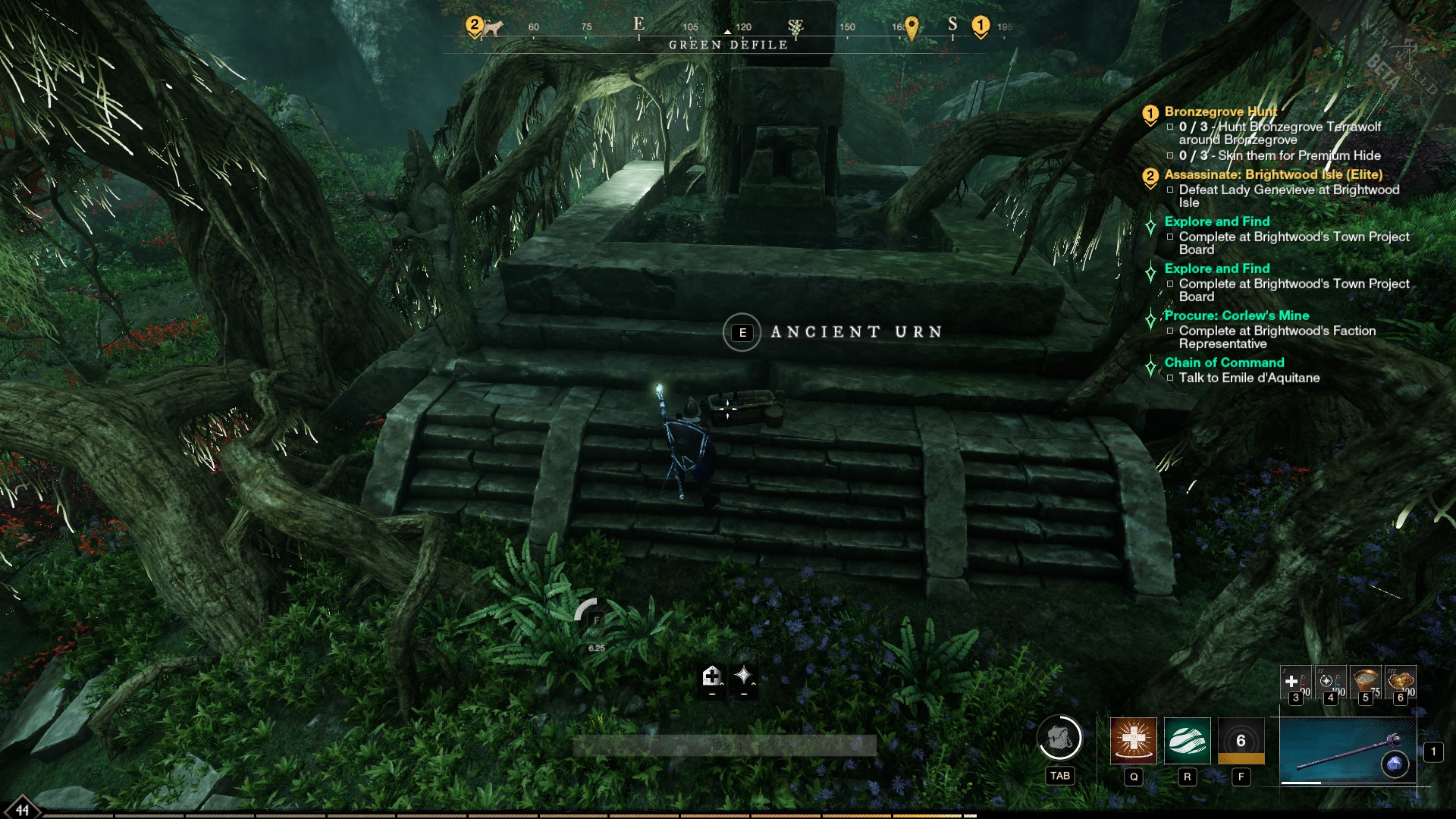 New World Green Defile chest locations