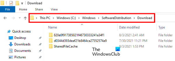 supprimer les fichiers temporaires de mise à jour de Windows