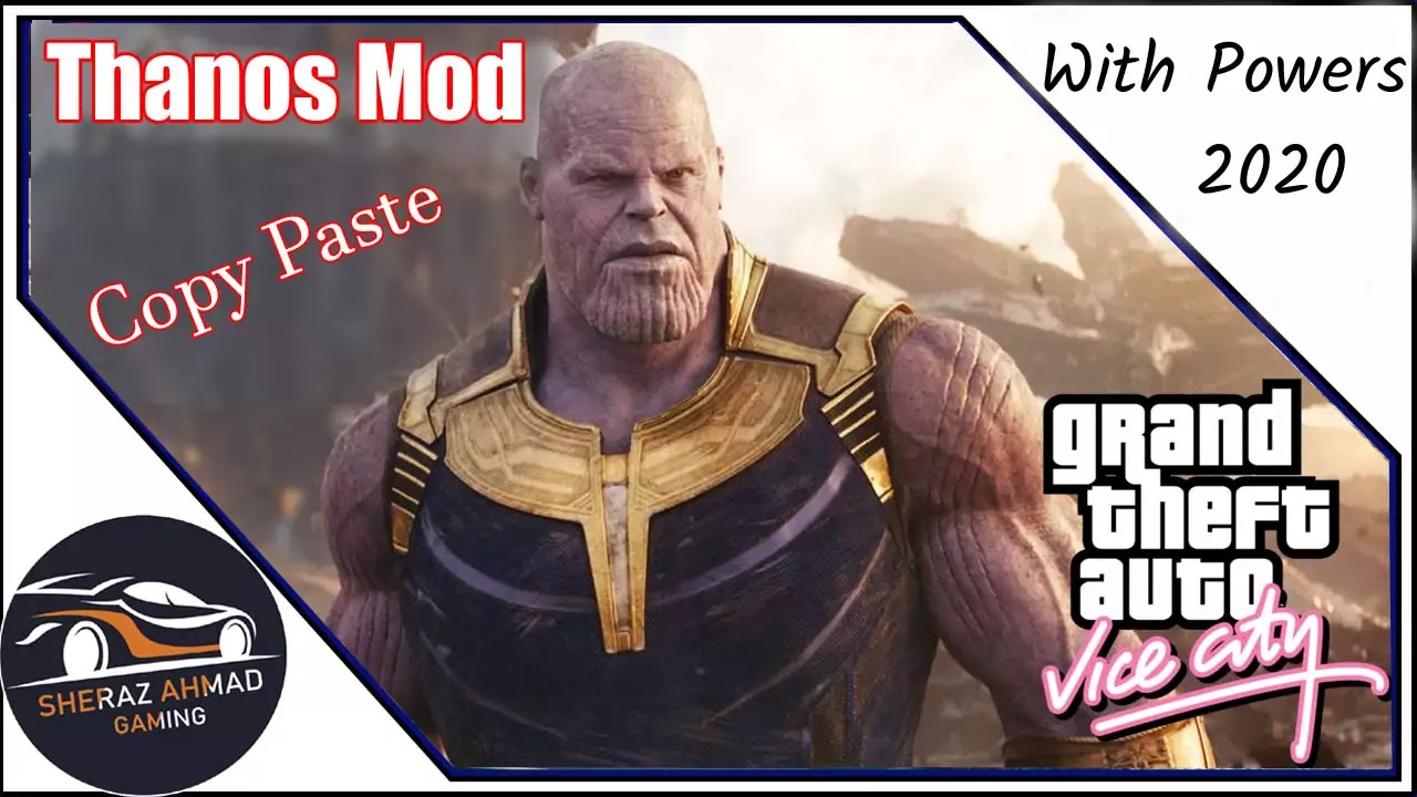 GTA Vice City Thanos Mod | With Powers 2020