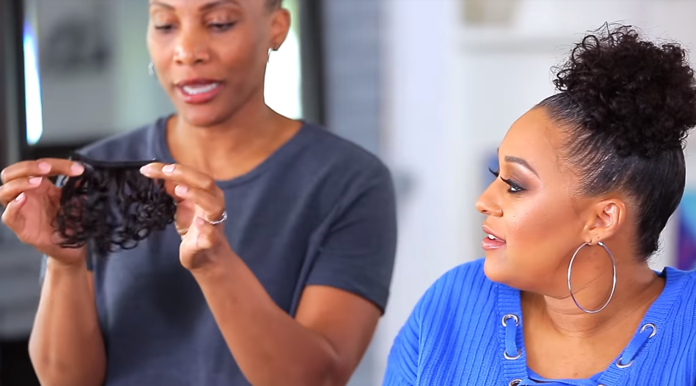 Tia Mowry S Tips For Curly Hair Extensions Quick Fix Hair For Moms