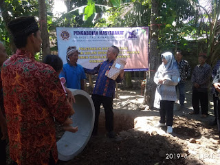 Program Pengabdian Masyarakat Oleh UAD di Dusun Gumulan 2019