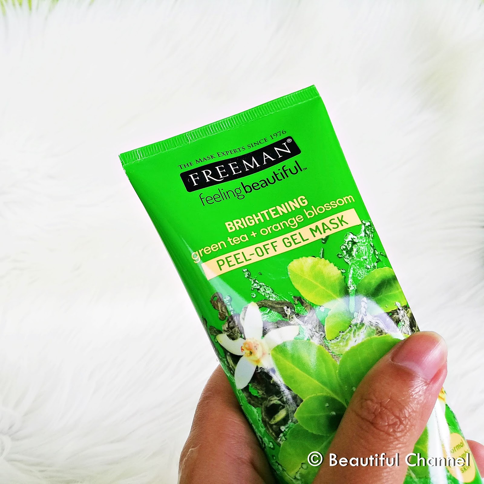 Download Review Freeman Brightening Green Tea Orange Blossom Peel Off Gel Mask Yellowimages Mockups