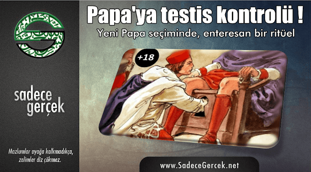 Papa'ya testis kontrolü
