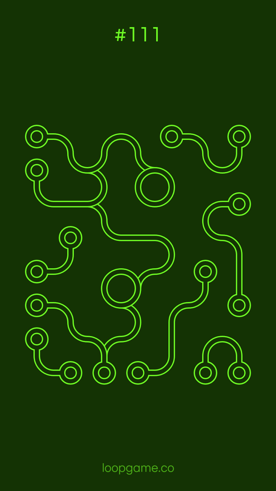 Infinity Loops Level 111 Solution