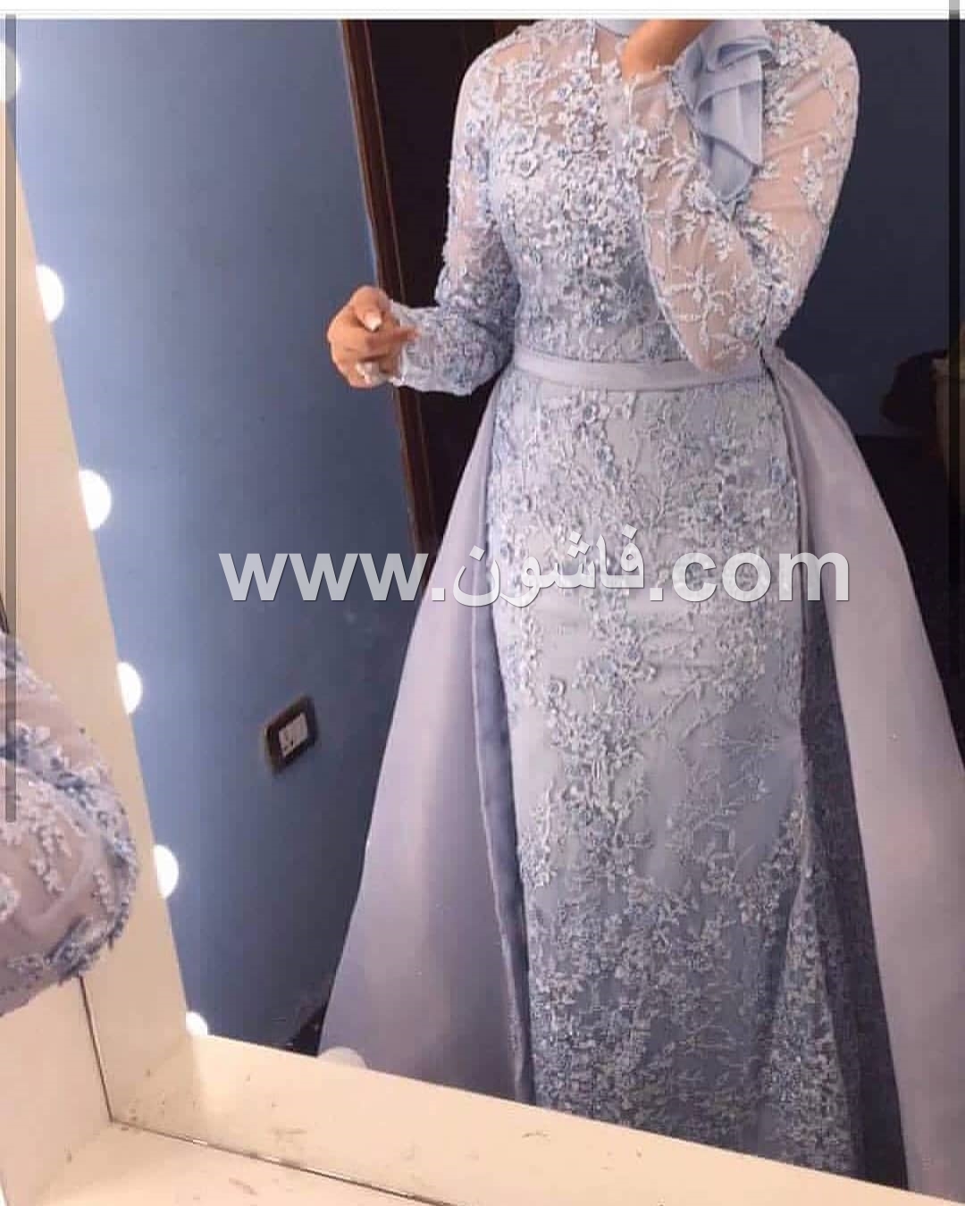 صور موديلات فساتين سواريه للمحجبات 2020 dresses soiree veiled 2020