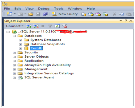 SQL Server Create Database