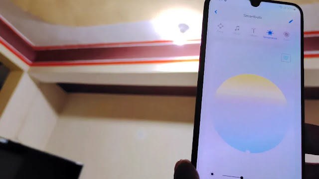 Cool tone cool tone in smart bulb