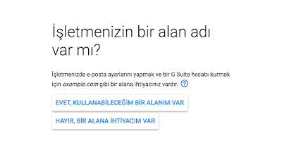 İşletmenizin bir alan adı var mı