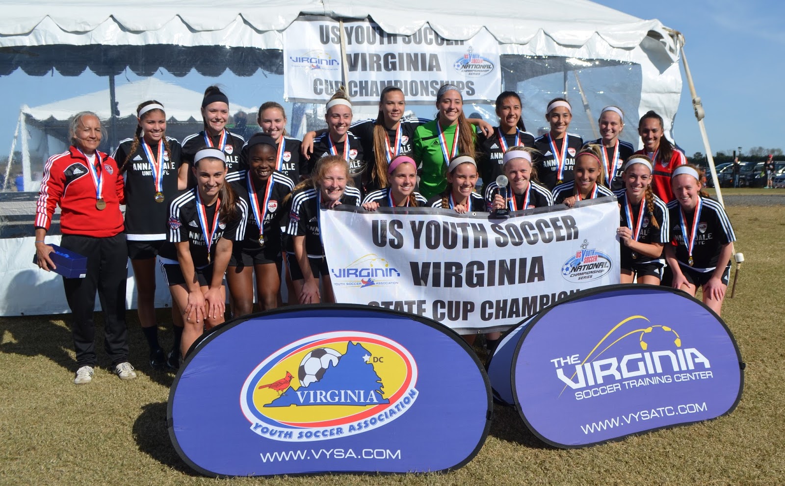 Virginia Youth Soccer Association. under 19/20 girls team known as Extreme ...