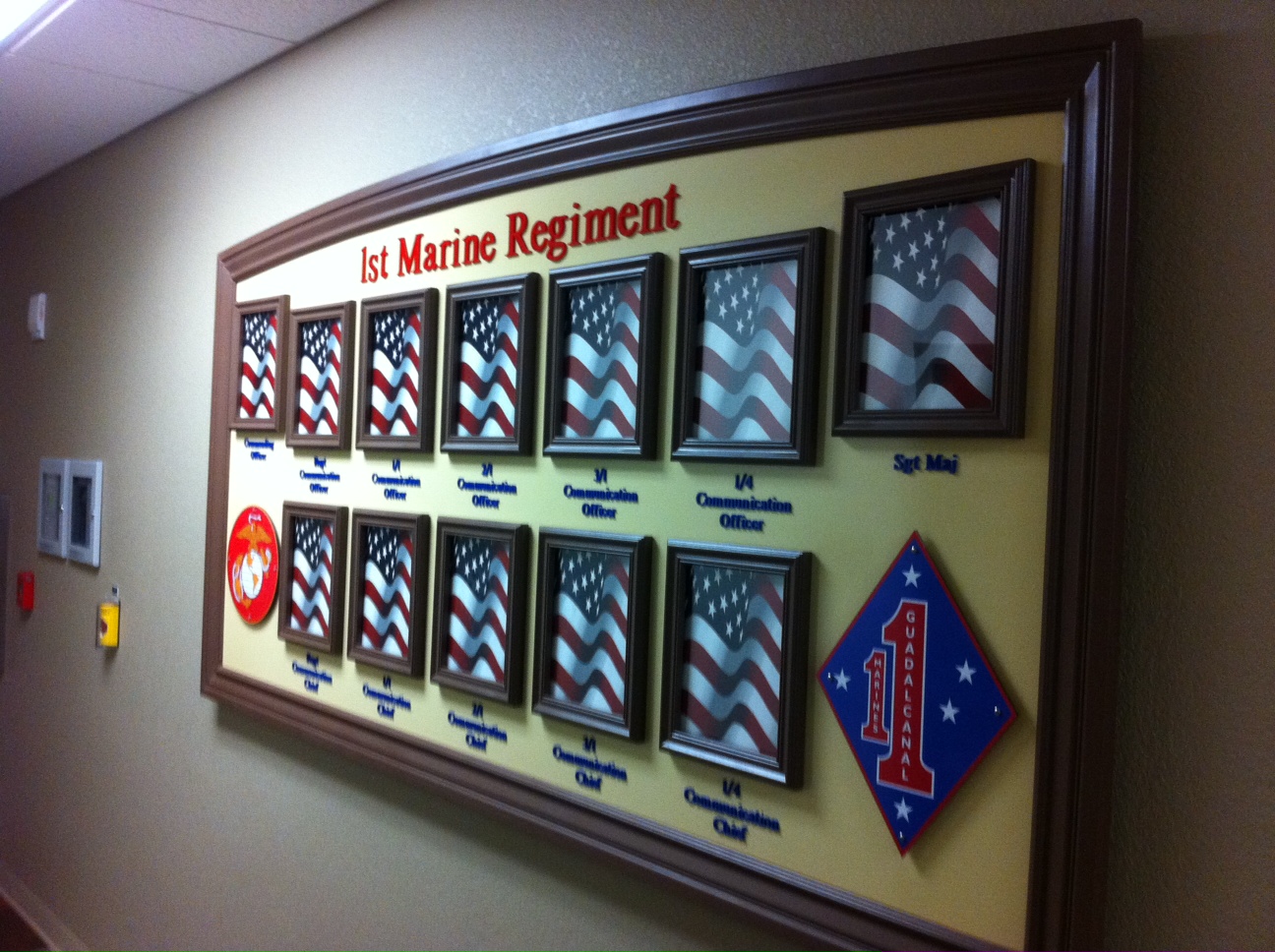 North County Printers & Signs 11th Marine Custom