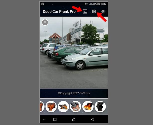 تطبيق Dude Car Prank Pro_1.2 سيمكنك من عمل وإضافة تأثيرات وخدع سينمائية على الصور لتدهش بها أصدقائك‎ 11