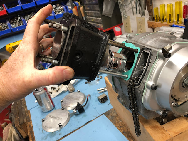 Honda CT90 engine rebuild