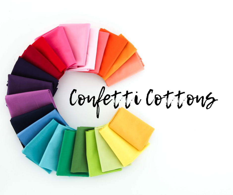 Just Let Me Quilt Riley Blake Designs Confetti Cotton Blog Tour