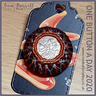 One Button a Day 2020 by Gina Barrett - Day 126 : Song of Sixpence