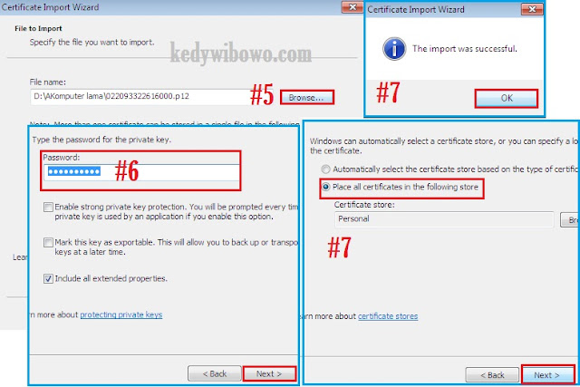 Cara Install Sertifikat Elektronik eFaktur di Google