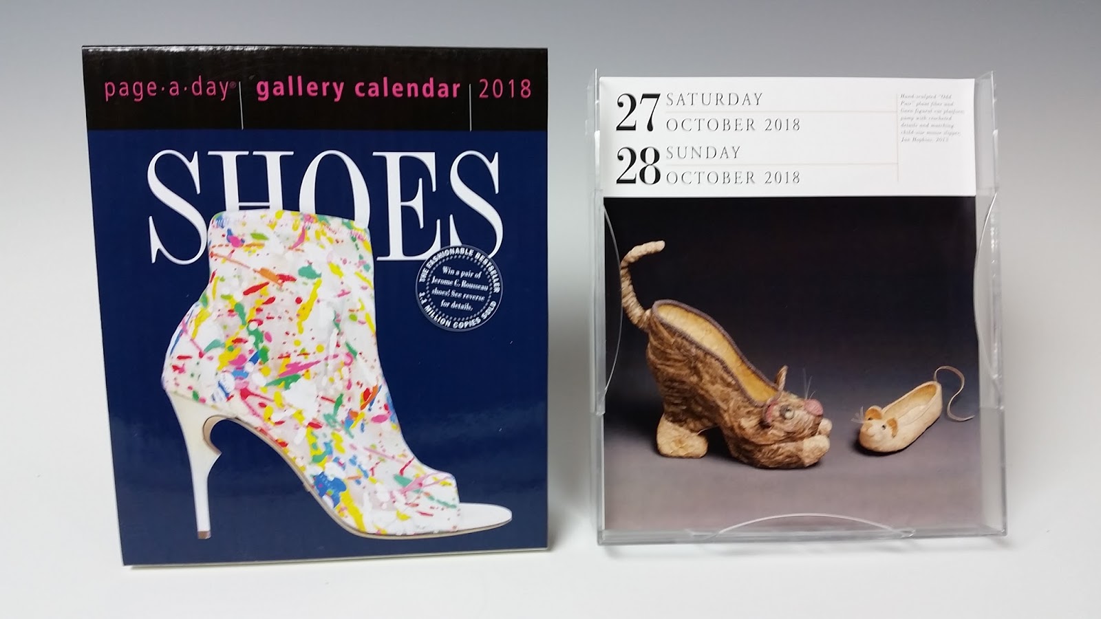 shoe calendar 2018