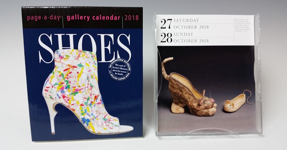 shoe calendar 2018