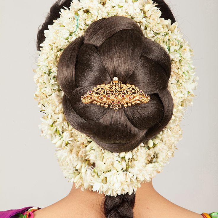 Gold hair clips jewelry