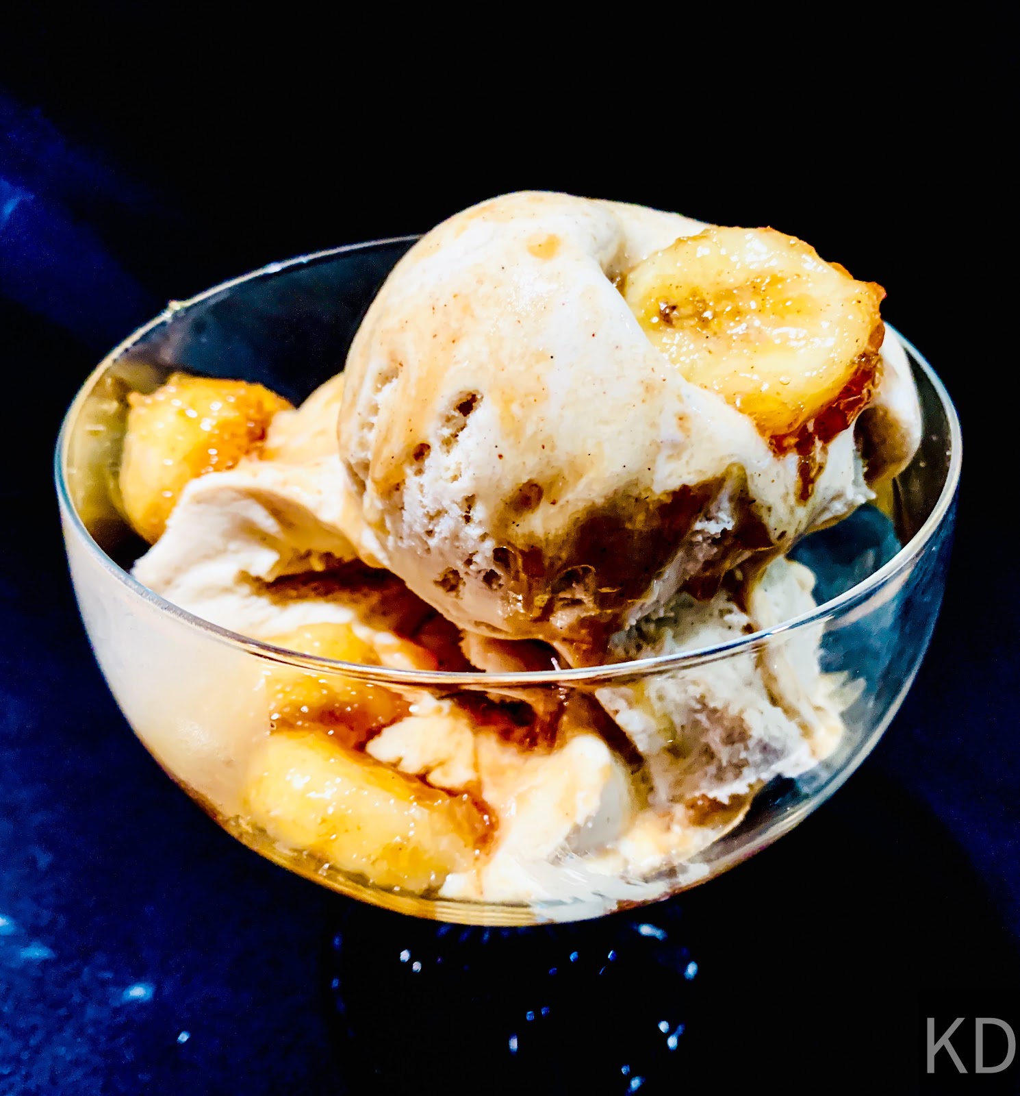 Bananas Foster IceCream (SousVide)