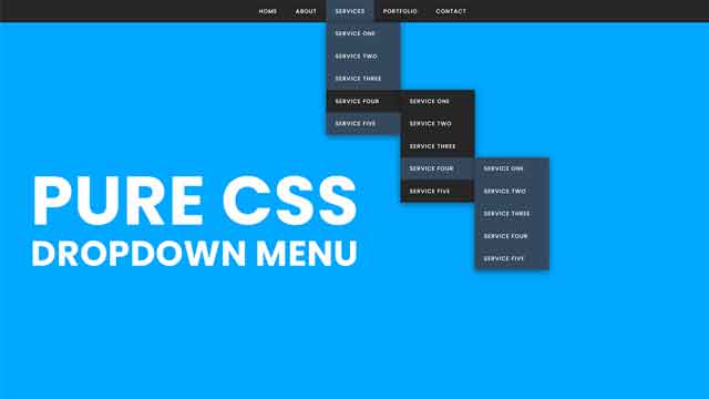 How to Create a Dropdown Menu in HTML and CSS