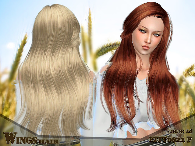 Женские длинные прически для The Sims 4 со ссылками на скачивание