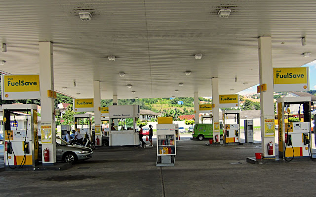 gas station in Malaysia