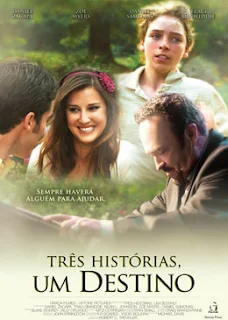 Cartaz do filme "Três Histórias, um destino"